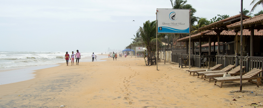 Beach near Colombo, Sri Lanka