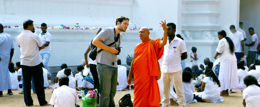 Buddhist Temple in Kelaniya, Colombo