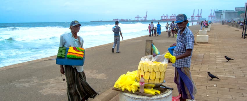 Galle Face Beach Colombo 